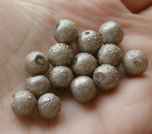 Perle de sticla - Perle de sticla, rotunde 8 mm- 1 bucata