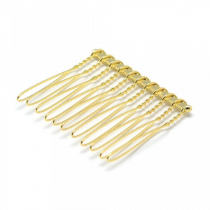 Piepten metalic, din fier, auriu, 37x42x4mm 1 bucata [1]