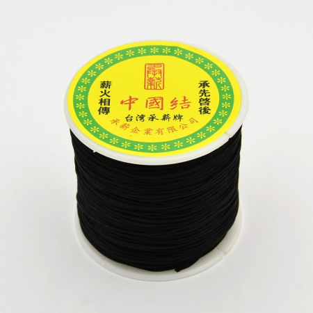 Snur imitatie matase - Snur imitatie matase, albastru, grosime 0.8 mm