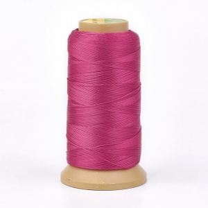 Snur imitatie matase - Snur imitatie matase, roz camillia, grosime 0.7 mm, 1 m