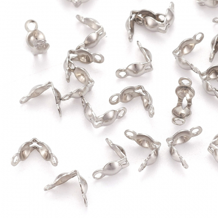 Terminatie, capat de snur, otel inoxidabil, 6X3 mm, 1 bucata [1]