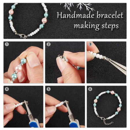 Terminatie, capat de snur, otel inoxidabil, 6X3 mm, 1 bucata [2]