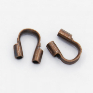 Terminatii - Wire-Guardian - aparator pentru sarma - culoarea cuprului antichizat- 1 buc