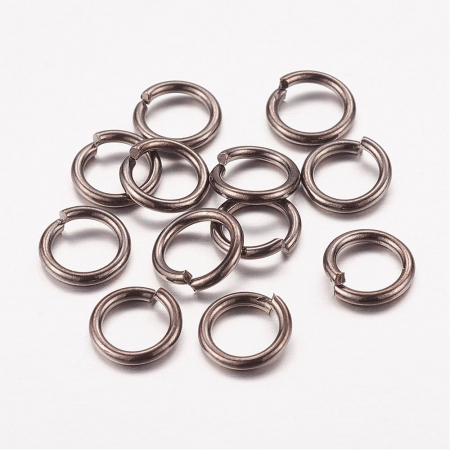 Zale deschise din alama culoarea gunmetal [1]
