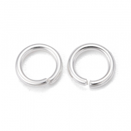 Zale - Zale din alama placata cu argint 925, 3.5 mmX 0,6 mm grosime, 1 bucata