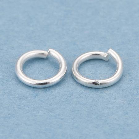 Zale din alama placata cu argint 925, 4 mmX 0,6 mm grosime, 1 bucata [1]