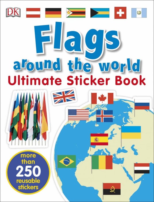 Flags Around the World Ultimate Sticker Book [1]