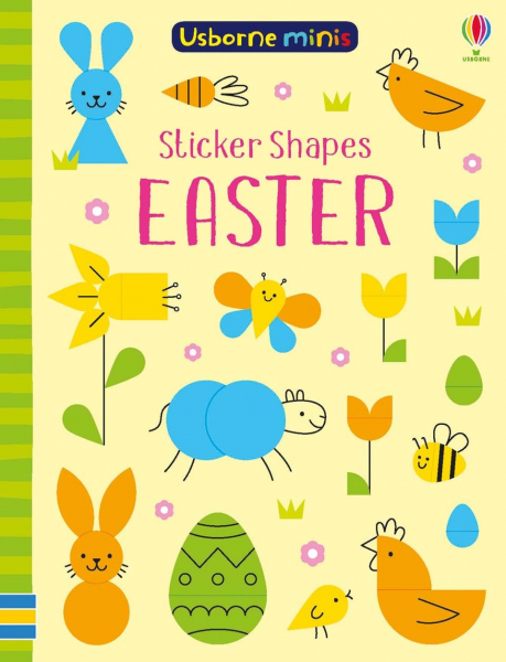 Easter Shape Sticker carte cu autocolante [1]