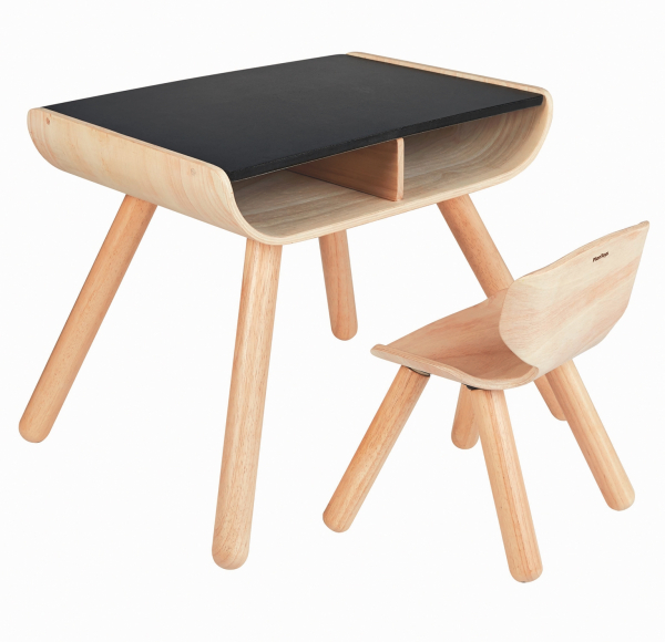 Set masa si scaun lemn [2]