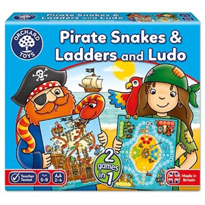 Joc de societate Piratii PIRATE SNAKES AND LADDERS & LUDO [0]