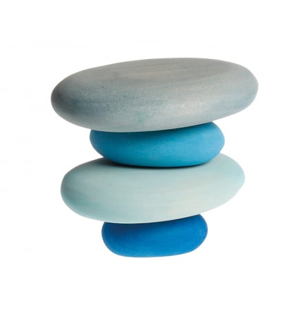 Forme in echilibru oval Albastru [1]