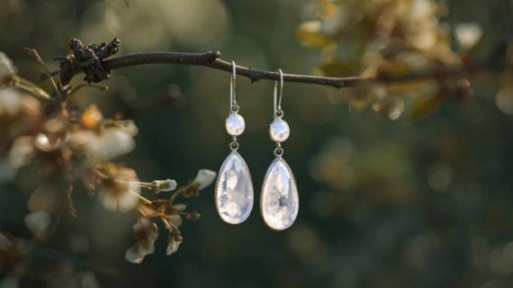 Cercei argint unicat cu pietre