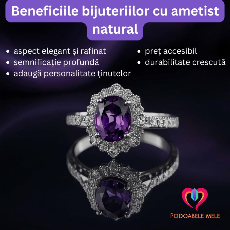 beneficiile bijuteriilor cu ametist natural