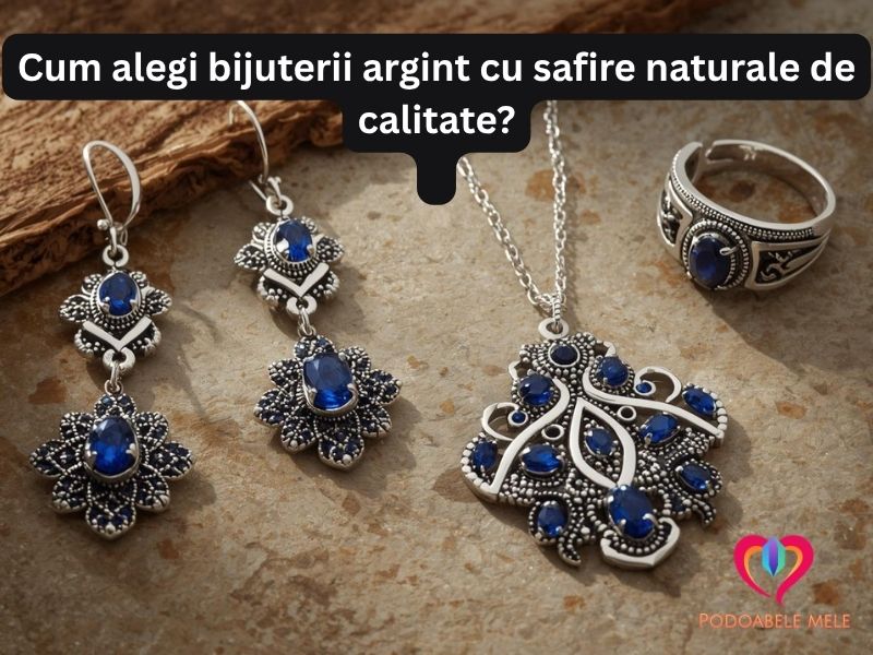 bijuterii argint cu safire naturale - cum alegi?