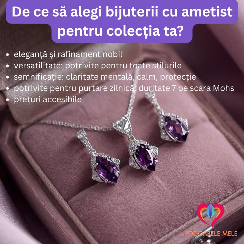 bijuterii cu ametist pentru colectia ta