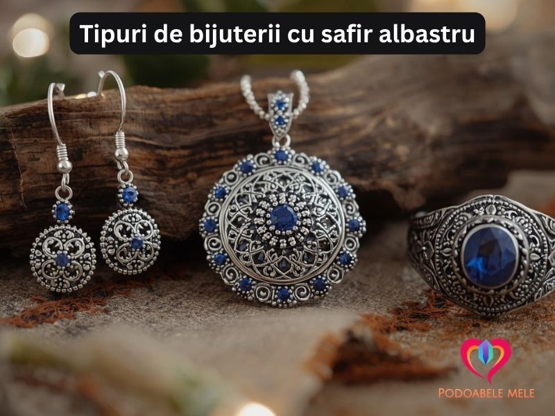 tipuri de bijuterii cu safir albastru