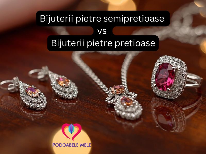bijuterii pietre semireptioase vs bijuterii pietre pretioase