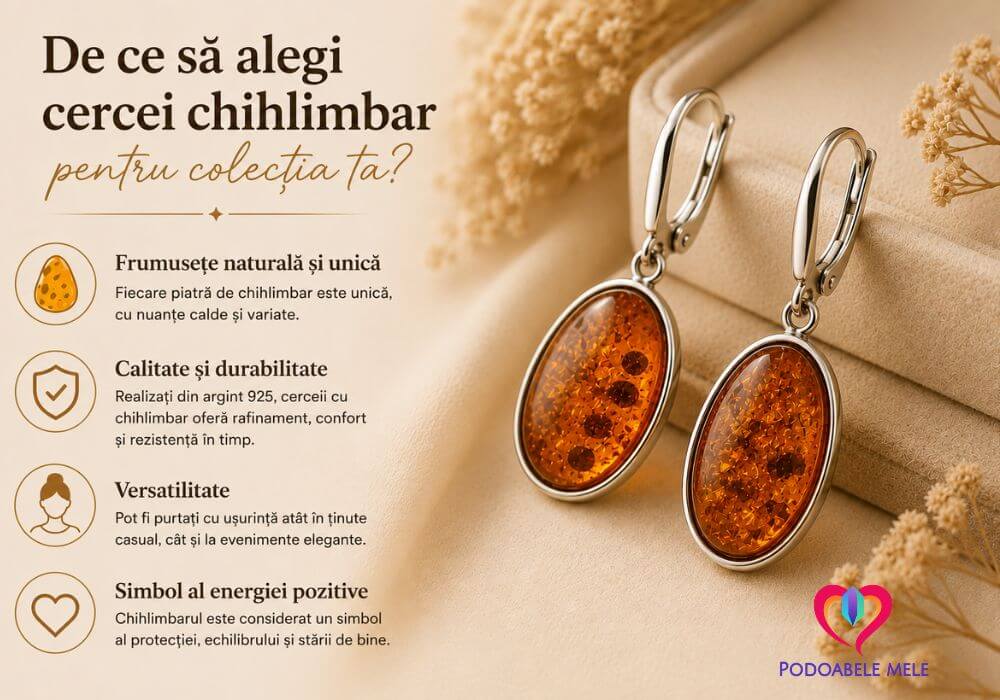 de ce sa achizitionezi cercei chihlimbar