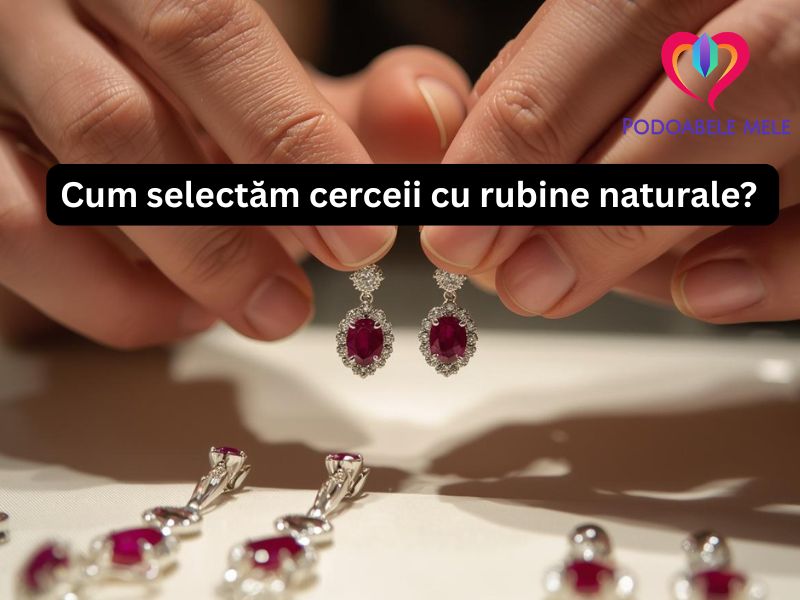 colectia cercei cu rubine naturale
