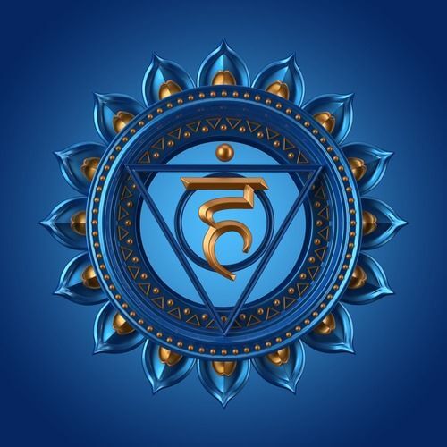 chakra gatului simbol