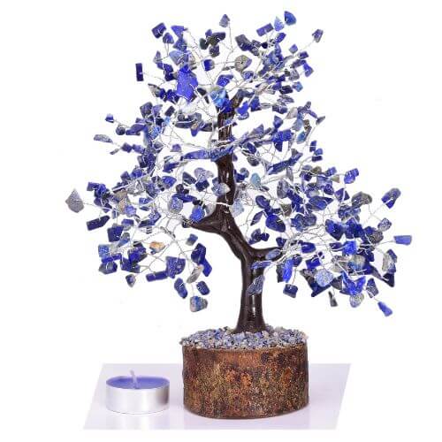 copac cu pietre lapis lazuli