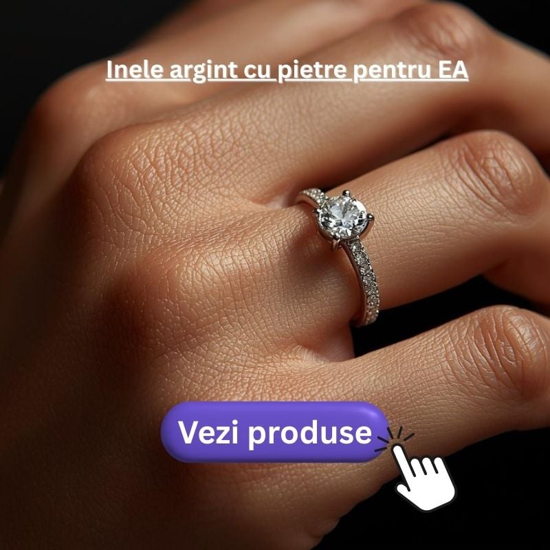 inele argint cu pietre pentru EA