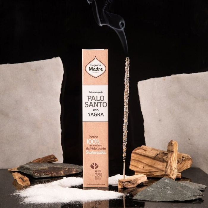 Betisoare parfumate Palo Santo si Yagra, aroma citrice [2]