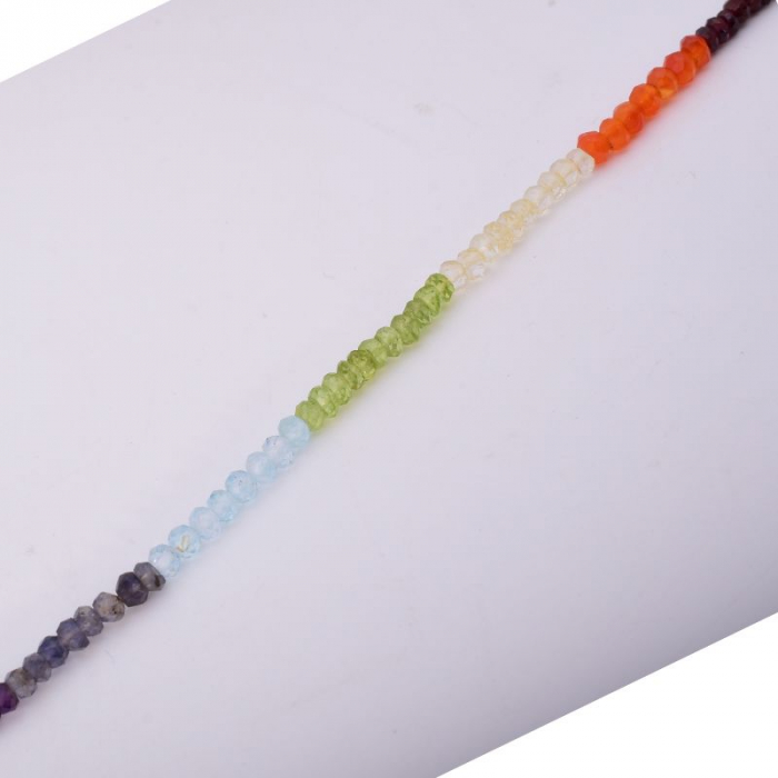 Bratara argint 7 chakre - handmade in India [4]