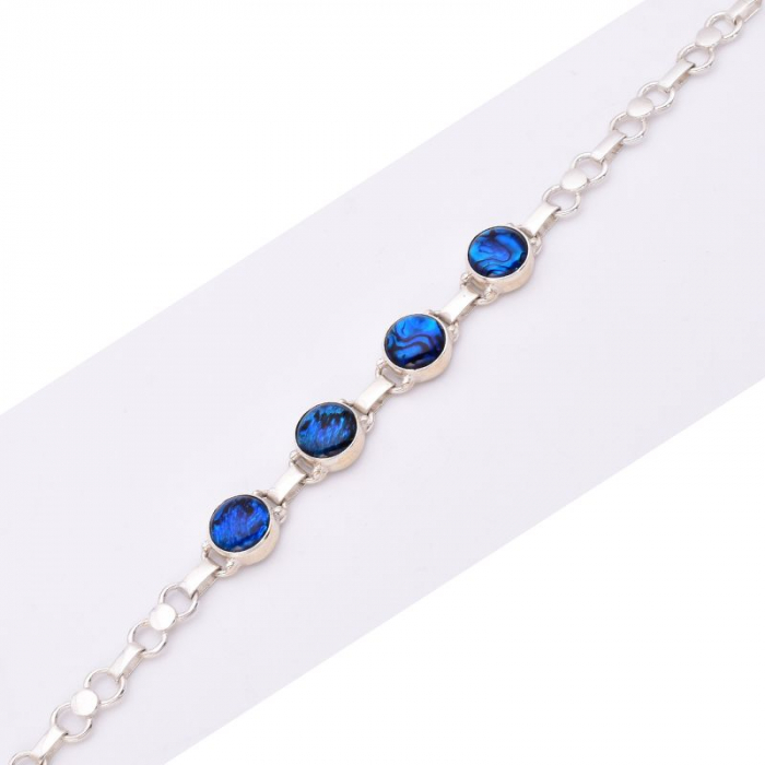 Bratara argint cu scoica abalone [3]