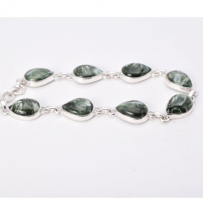 Bratara argint cu serafinit [3]