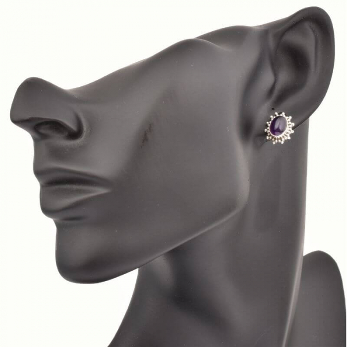 cercei-ametist-oval-raze-de-soare-din-argint-handmade [3]