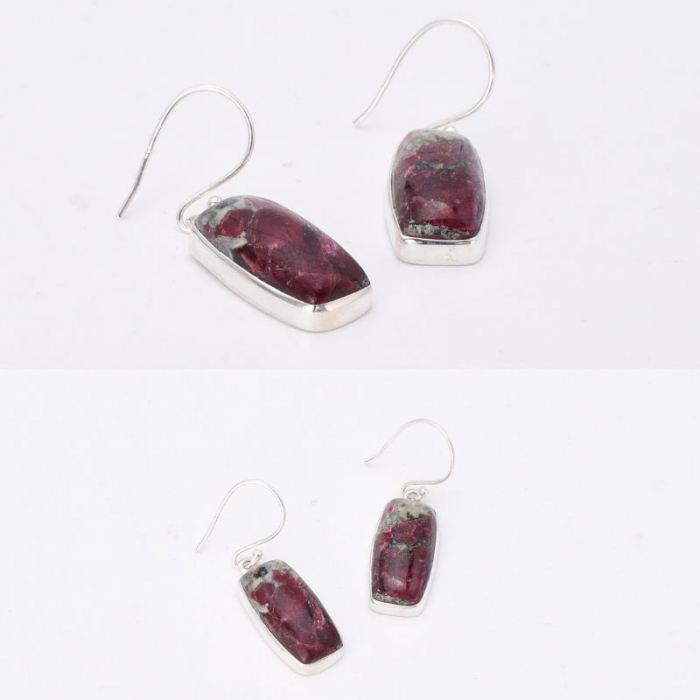 Cercei argint cu eudialit Vis Rubiniu [4]