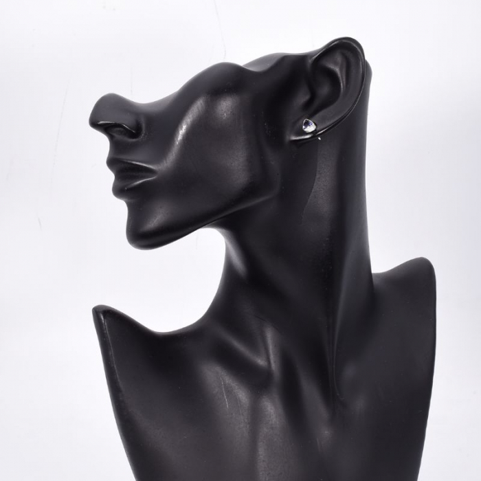 Cercei argint cu iolit, mici pe ureche [2]