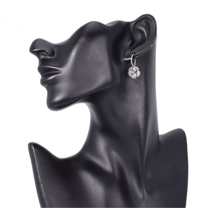 Cercei argint cu tortita Panselute [3]