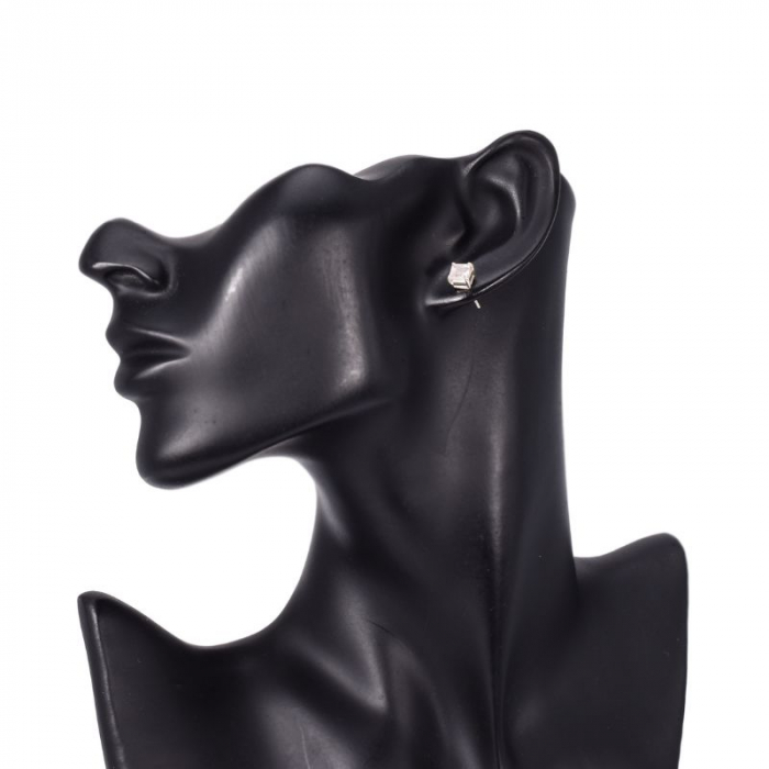 Cercei argint cuart fatetat Delicat [3]