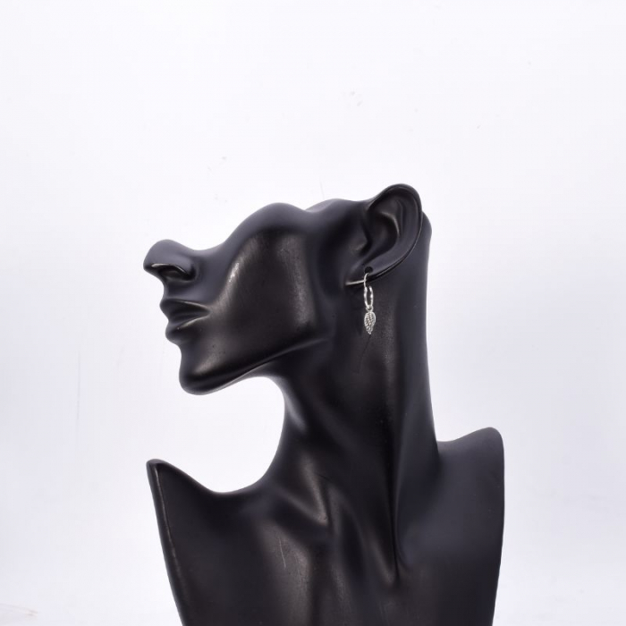 Cercei argint oxidat rotunzi Aripi in Zbor [2]