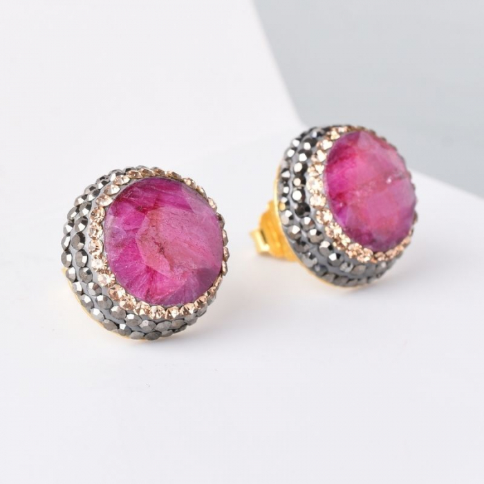 cercei-argint-rotunzi-placaj-aur-rubin [5]