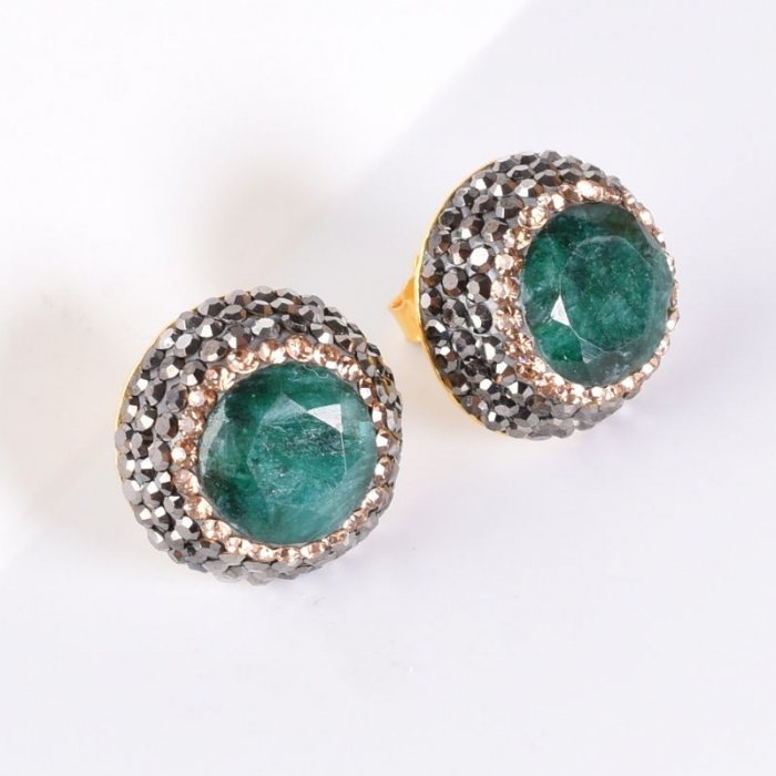 cercei-argint-rotunzi-placaj-aur-smarald-hematit-cz [4]