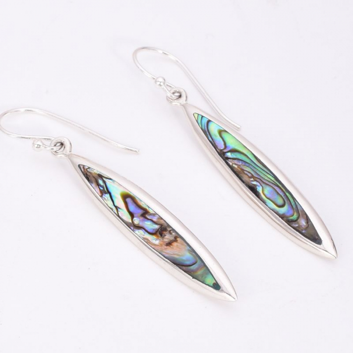 Cercei argint Sirena cu scoica abalone [4]