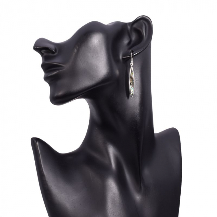 Cercei argint Sirena cu scoica abalone [2]