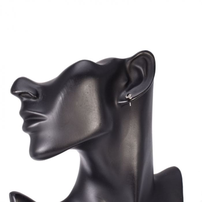 Cercei argint Triskelion [3]