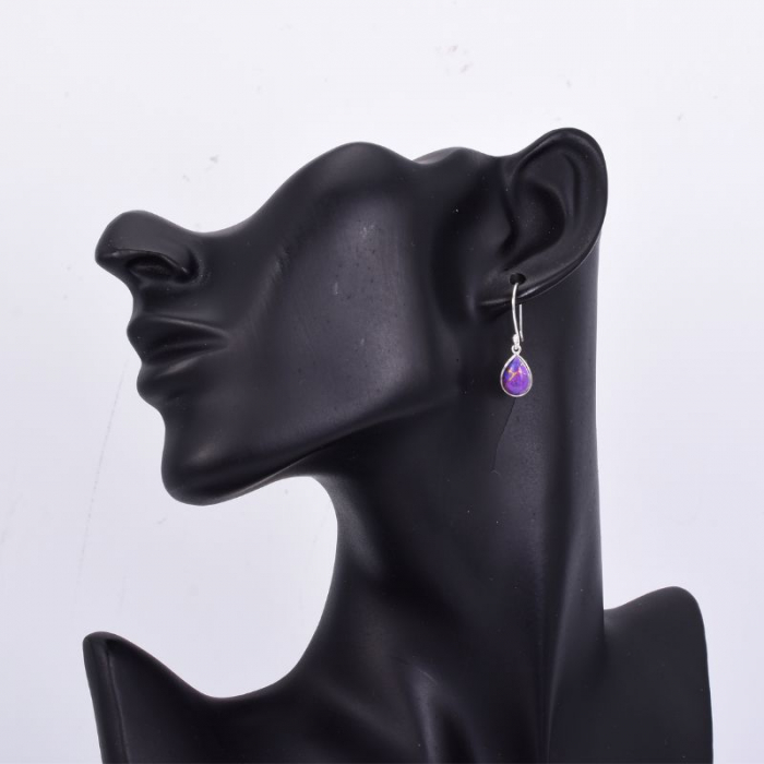 Cercei argint turcoaz cupru [3]