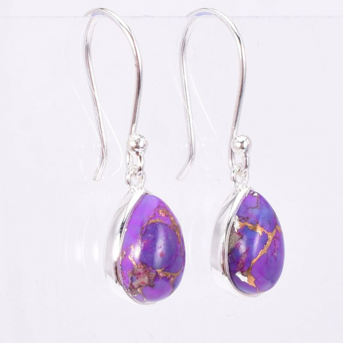 Cercei argint turcoaz cupru [2]