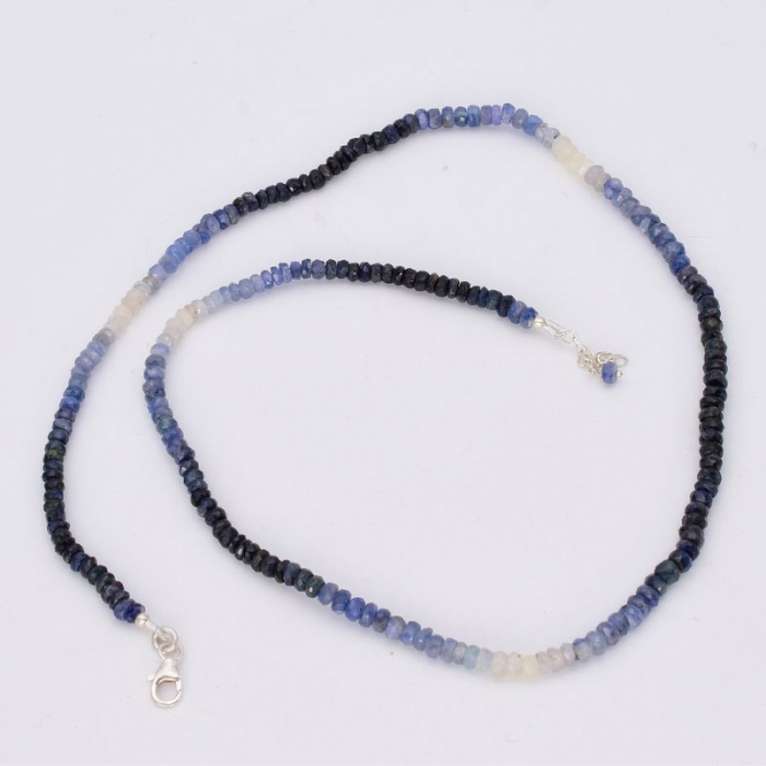 Colier de argint cu safir in degrade [4]