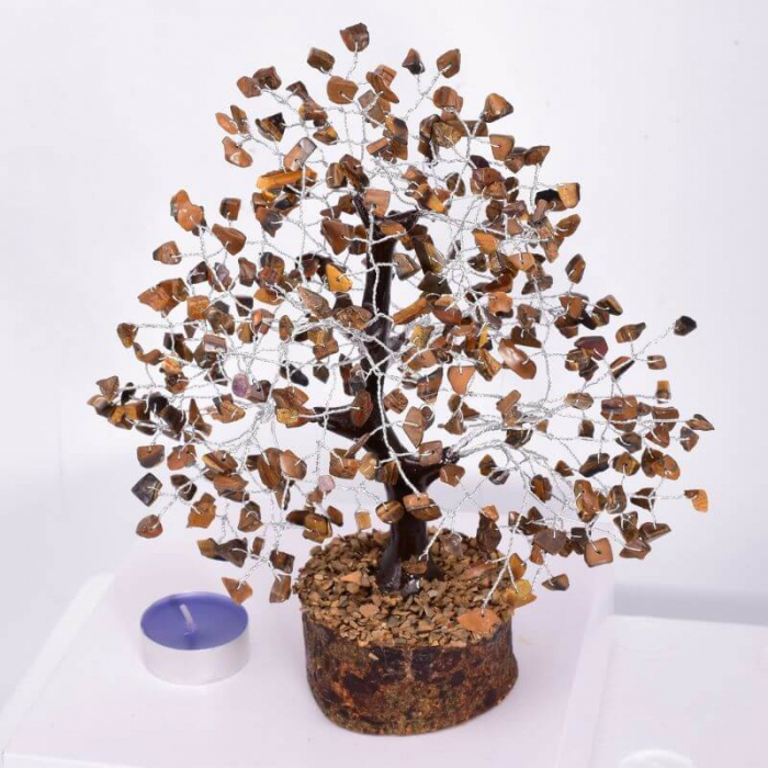 Copac cu 360 pietre semipretioase ochi de tigru [2]