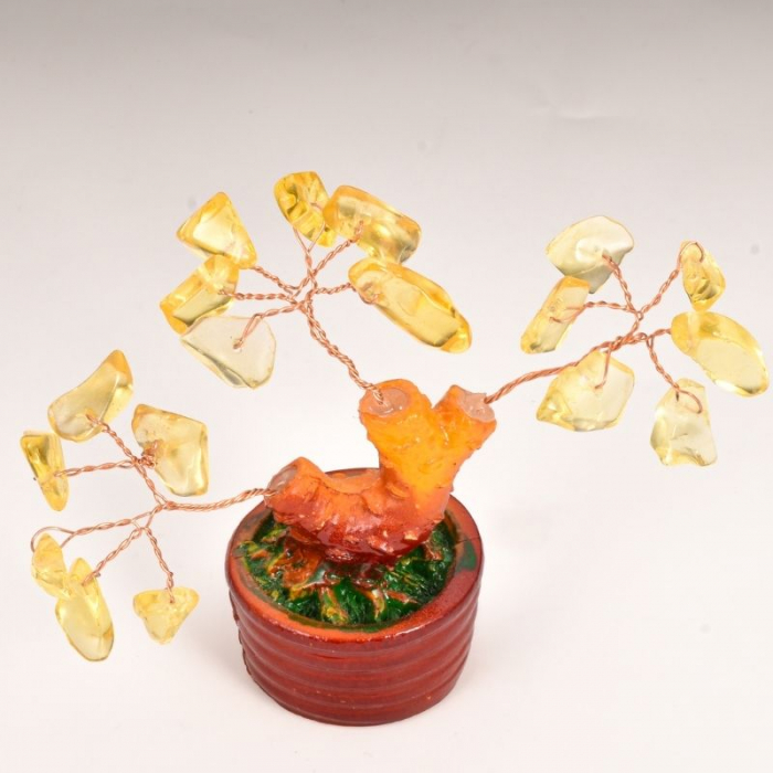 Copacel Feng Shui cu cristale de citrin [2]