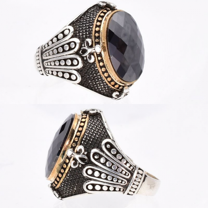 Inel argint barbati cu cubic zirconia Spirit Liber [2]