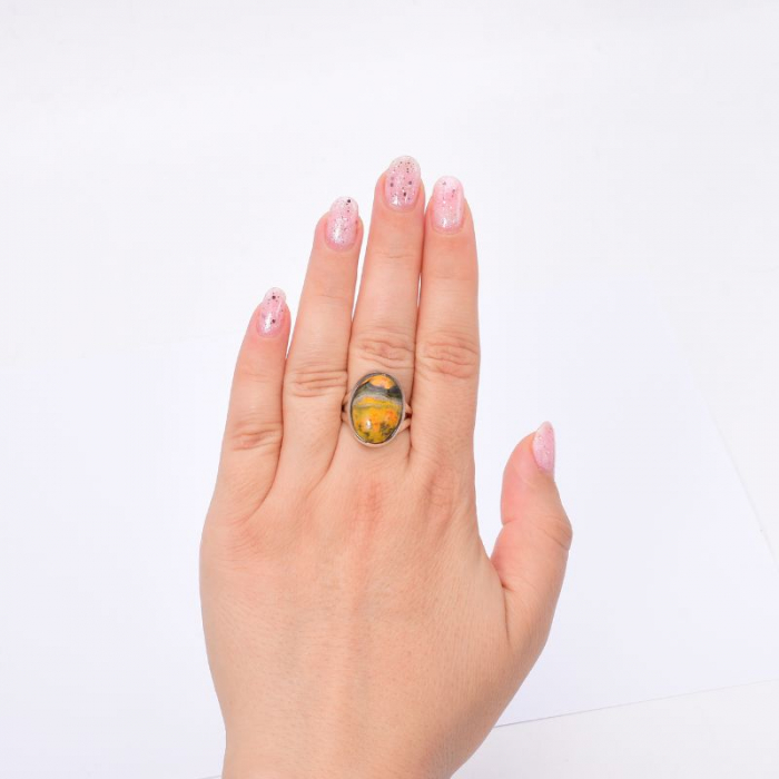 Inel argint cu jasp bondar oval Buzz Nobil [3]