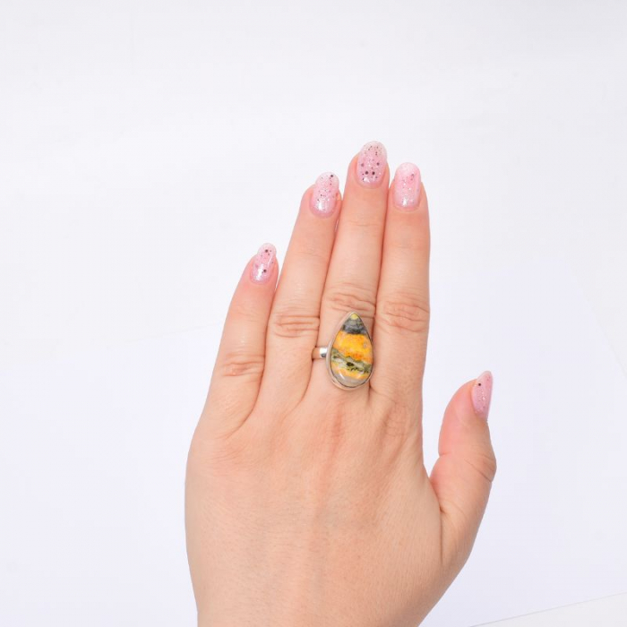 Inel argint cu jasp bondar para Vibratia Mierii [3]