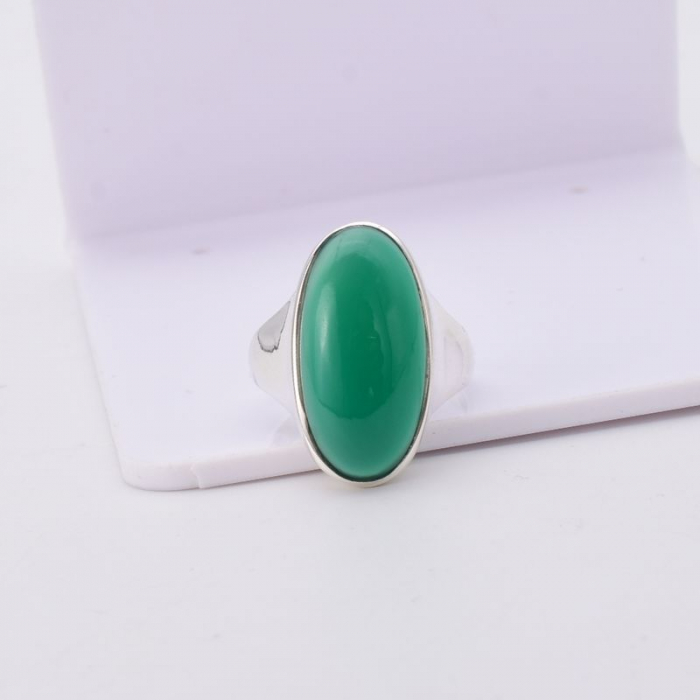 Inel argint cu onix verde Esenta Vietii [4]